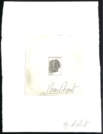 Stamp of France 1997 TVP rouge, type NON-EMIS réalisé par BEQUET p