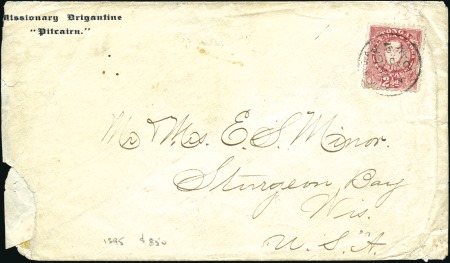 1895 (Sep 4) Printed envelope from the "Missionary