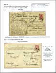 1894-1903 EMPIRE: Octagonal TPO Cancellations collection of the Moscow Region