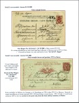 1894-1903 EMPIRE: Octagonal TPO Cancellations collection of the Moscow Region