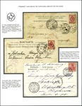 1872-1904 EMPIRE: The Poezd and Pochta Postmarks o