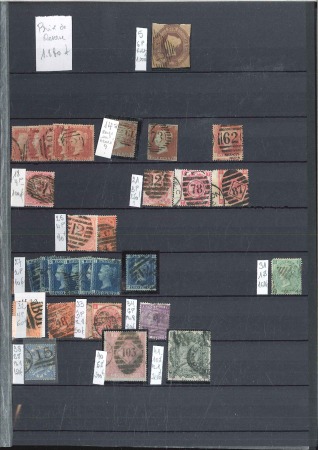 Stamp of Great Britain » Collections 1847-2000, Fine collection with better stamps incl
