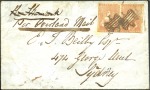 1850 (Nov 12) Envelope from Port Phillip to Sydney