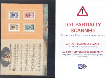 Stamp of Large Lots and Collections 1960-2010 THEMATIC GANDHI : Collection of stamps p
