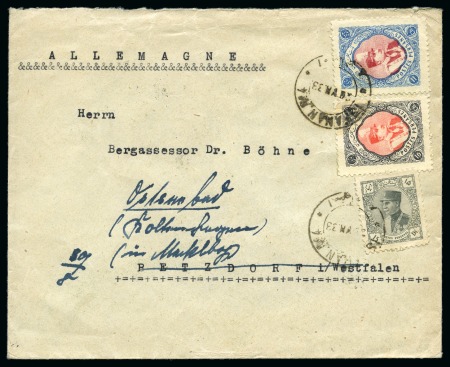 Stamp of Unknown 1933 Envelope to Germany with 1931-32 issue 11ch a