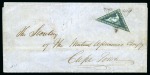 COLLECTIONS: 1856-63, Group of 6 covers incl. two 