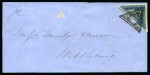 Stamp of South Africa » Cape of Good Hope COLLECTIONS: 1856-63, Group of 6 covers incl. two 