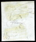 1851-52 9cr Brown-lilac on grey, block of four use