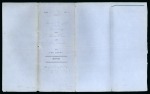 1854 Campbell & Fergusson printing contract for th