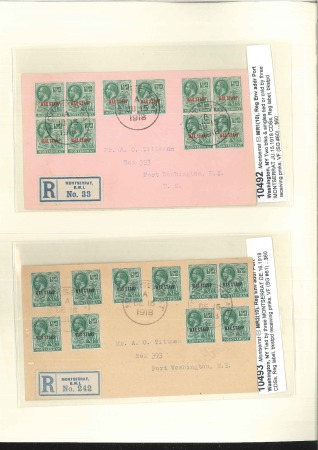 Stamp of Montserrat COLLECTIONS: 1876-1968, Mostly mint collection on 