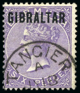 Stamp of Gibraltar COLLECTIONS: 1886-1987, Mint & used collection in 