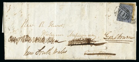 COLLECTIONS: 1851-69, Group of five covers incl. 2