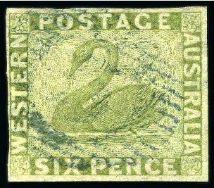 Stamp of Australia » Commonwealth of Australia COLLECTIONS: 1850-64, Trio of States stamps incl. 