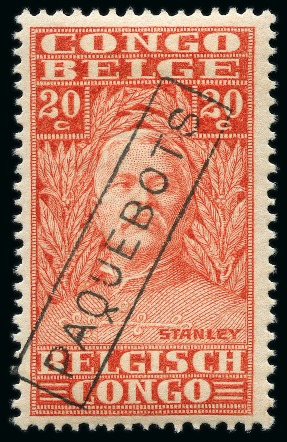 Stamp of Belgian Congo 1894-1938, Specialised PAQUEBOT overprint collecti