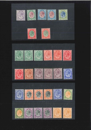 Stamp of South Africa » Union & Republic of South Africa 1913-24 1/2d to £1 set of 15 plus shades incl. £1 