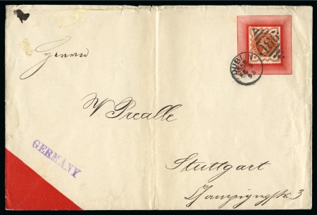1895 Printed envelope of JOHN'S LANE DISTILLERY us