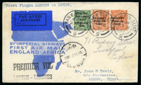 1931 Imperial Airways England-Africa Service, flow