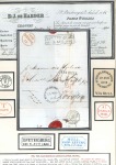 1838-46 Group of 5 covers with Hull Ship Letter ma