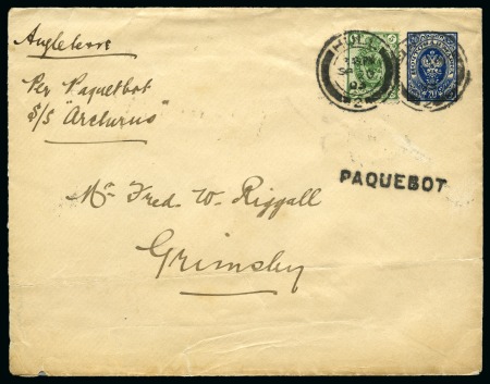 1838-46 Group of 5 covers with Hull Ship Letter ma