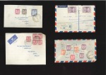 1919-56 Lot of 29 covers, noted FPOs, registered, airs