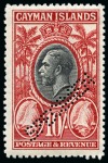 Stamp of Cayman Islands COLLECTIONS: 1900-64, Mint collection with SPECIME
