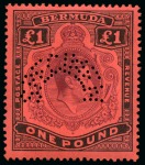 Stamp of Bermuda COLLECTIONS: 1881-1970, Mint collection with SPECI