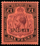 Stamp of Bermuda COLLECTIONS: 1881-1970, Mint collection with SPECI