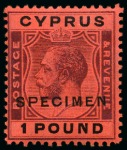 Stamp of Cyprus COLLECTIONS: 1881-1961, Mint collection on stockpa