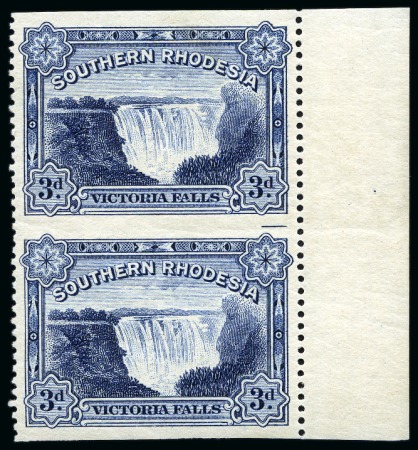SOUTHERN RHODESIA

1932 Large Victoria Falls 3d 