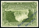 RHODESIA

1905 Victoria Falls Waterlow imperfora