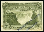 RHODESIA

1905 Victoria Falls Waterlow imperfora