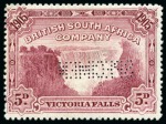 RHODESIA

1905 Victoria Falls Waterlow 5d SPECIM