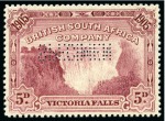 RHODESIA

1905 Victoria Falls Waterlow 5d SPECIM