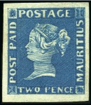 Stamp of Mauritius » 1848-59 Post Paid Issue » Earliest Impressions (SG 3-5) Beautiful Unused Example of the Earliest Impressio
