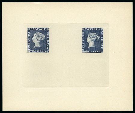 1847 Post Office 1d and 2d, the 1912 reprints take