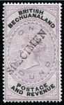 Stamp of Bechuanaland » British Bechuanaland COLLECTIONS: 1888-1960, Mint collection on stockpa
