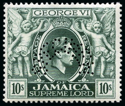 Stamp of Jamaica COLLECTIONS: 1929-46, Mint nh SPECIMEN group incl.