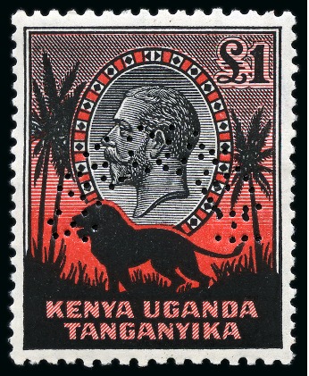 Stamp of Kenya, Uganda and Tanganyika » Kenya, Uganda and Tanganyika COLLECTIONS: 1935-46, Mint nh SPECIMEN group incl.