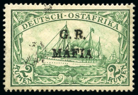 1915 (Jan) 2r green, overprinted in black, mint si