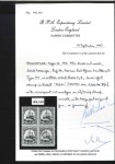 Stamp of Tanganyika » Mafia Island British Occupation » 1915 (Jan) "G. R. / MAFIA" Type 1 Overprint in Reddish Violet 1915 (Jan) 45h black and mauve, overprinted in red