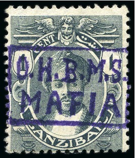 1915 (Sept) Boxed-type O.H.B.M.S. / MAFIA violet o