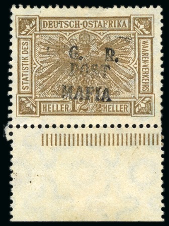 1915 (Sept) 12 1/2h drab with only type M4 (G.R. /