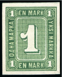 1 Mark, three essays by C.F. Ekholm and printed by