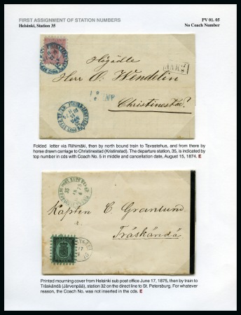 SPECIALISED RAILWAY POST OFFICE EXHIBITION COLLECT