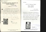 Stamp of Tanganyika » Mafia Island British Occupation » 1915 (May) "G.R. - POST - 6 CENTS - MAFIA" Type 2 Overprints 1915 (May) 6c on 2 1/2h brown, overprinted in viol