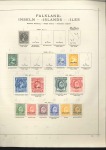 COLLECTIONS: 1891-1956, Mint collection on album p