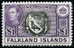Stamp of Falkland Islands COLLECTIONS: 1891-1956, Mint collection on album p