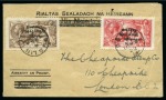 Stamp of Ireland » 1922 (Feb) Dollard Overprints (T1-T14) 1922 Dollard 2s6d, 5s and 10s on two OHMS covers (