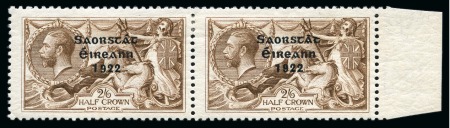 Stamp of Ireland » 1922-23 Thom Three-Line Overprints (T47-T61) 1922-23 Thom 2s6d with "accent reversed" variety o
