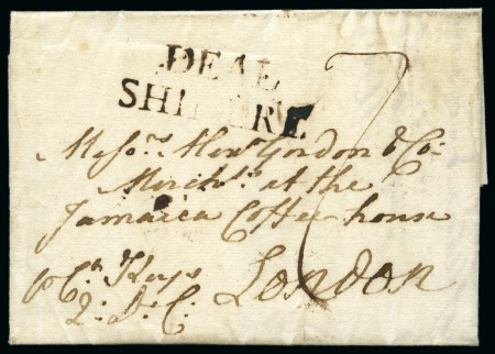 Stamp of Montserrat 1779 Entire to "Jamaica Coffee House" in London datelined "Montserrat July 30th 1779"